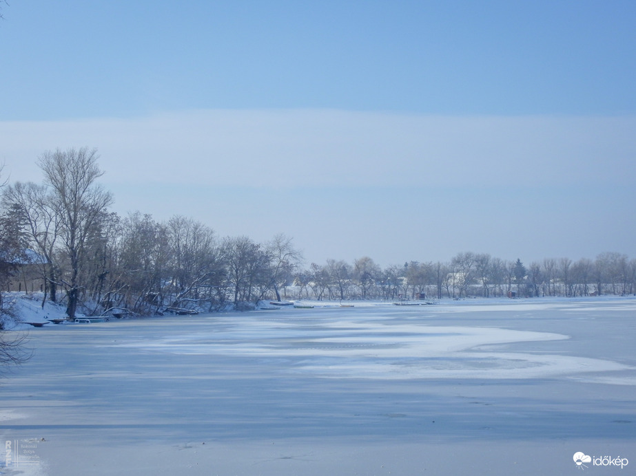 Havas álomvilág Tiszalökön – ritka pillanatok a nagy havazás után