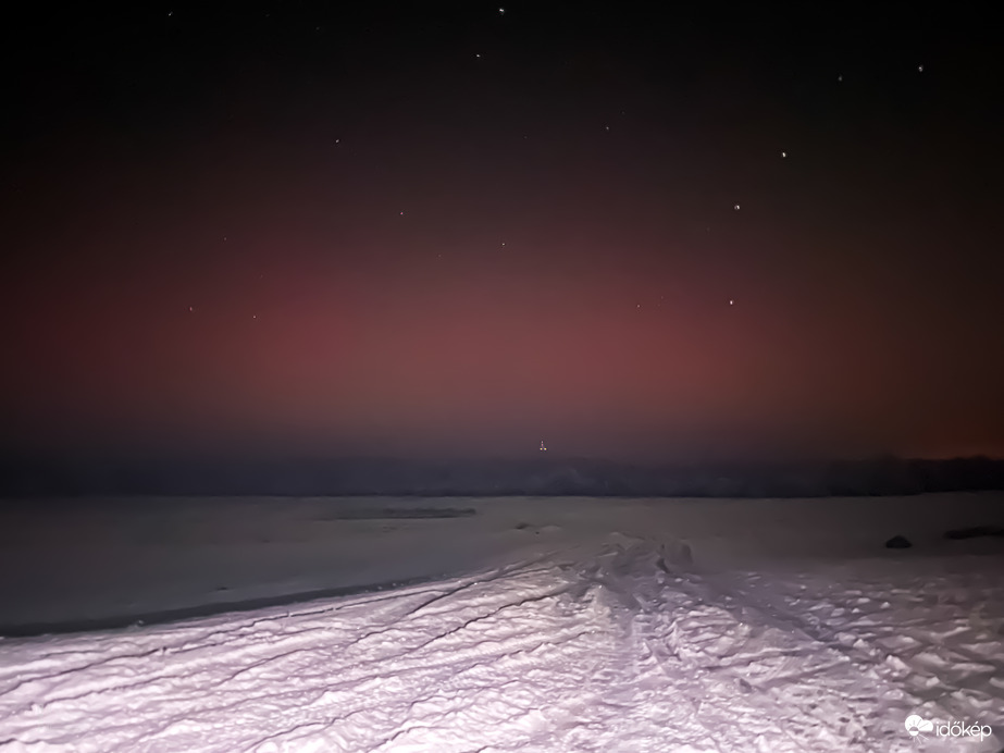 Sarki fény Tiszalökön