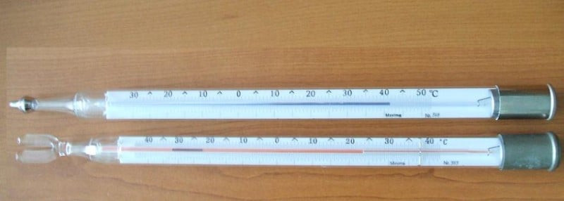 Fuess-féle maximum- és minimumhőmérő