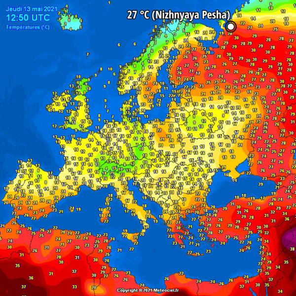Forrás: Meteociel.fr