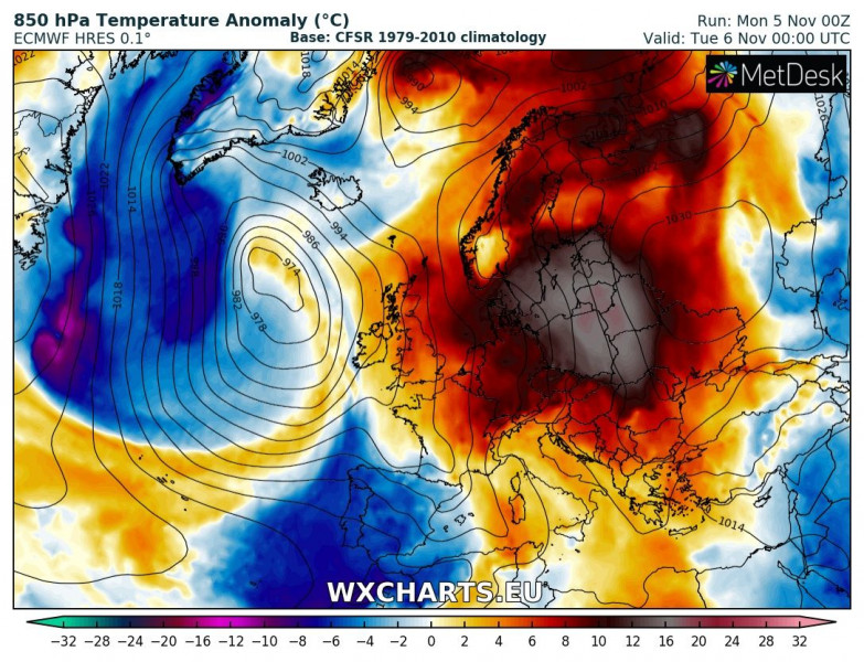 Forrás: wxcharts.eu