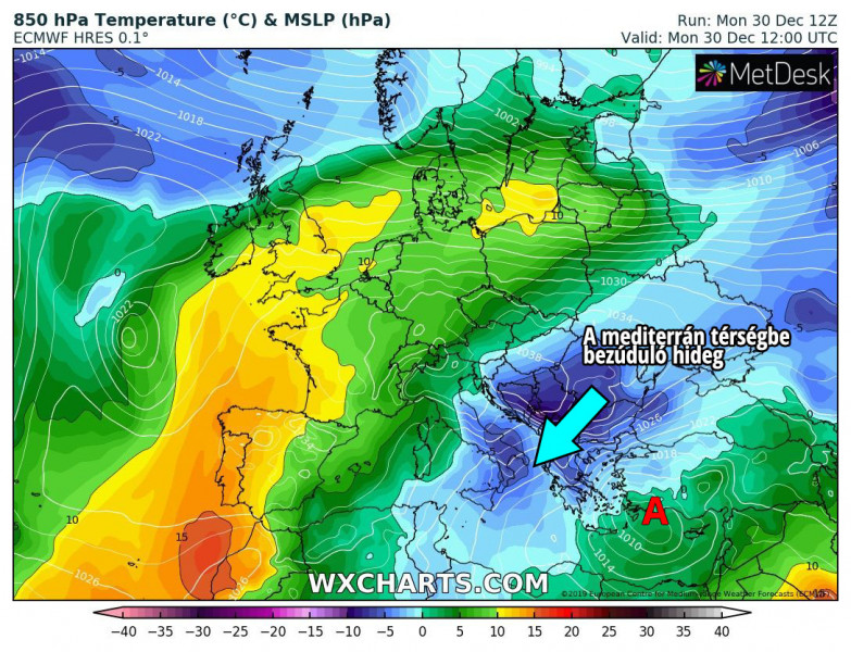 Forrás: WxCharts.com