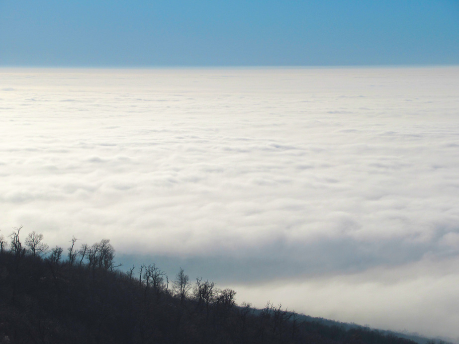János-hegyről a kilátás