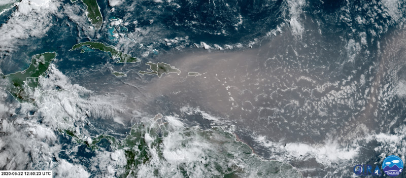 Forrás: GOES-16 műholdfelvétele