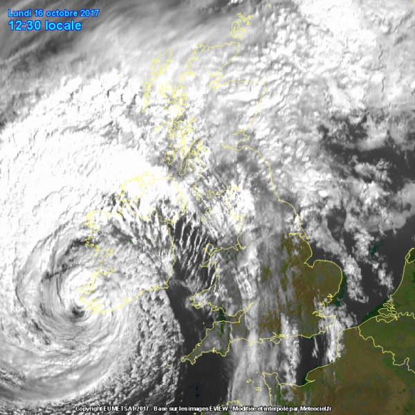 Ophelia, Forrás: EUMETSAT