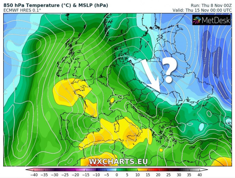 Forrás: wxcharts.eu