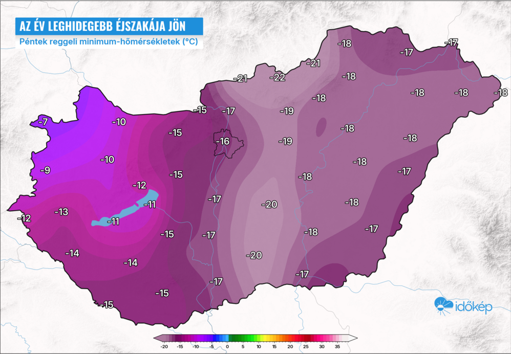 Mennyire lesz hideg?