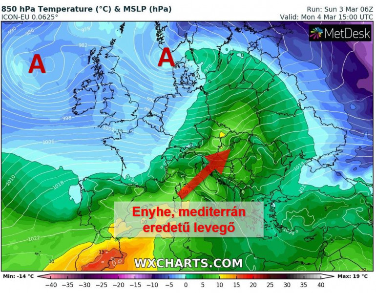 Forrás: wxcharts.eu