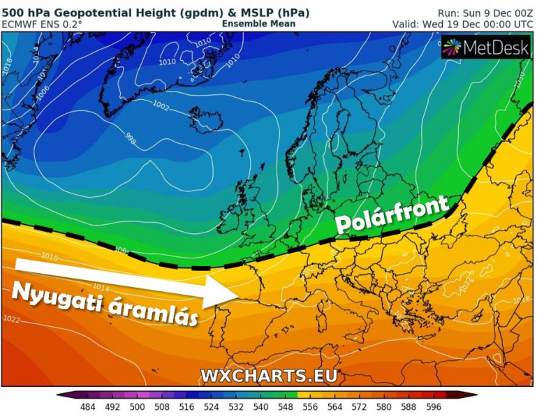 Forrás: wxcharts.eu