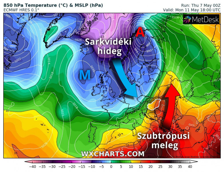 Forrás: wxcharts.com