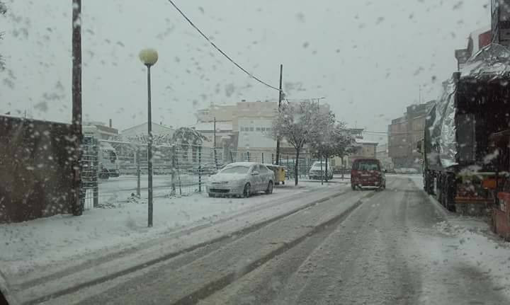 Zaragoza (Forrás: Viktor Lorente, Meteo Aragón)