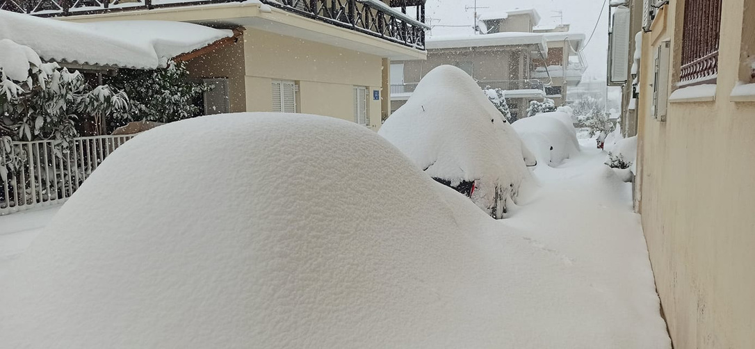 Extrém havazás Görögországban (Fotó: Θανάσης Κουρουμπέτσης)