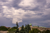 Így érkezett a zivatar Budapestre. 