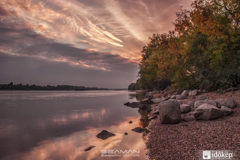 Naplemente Komáromból