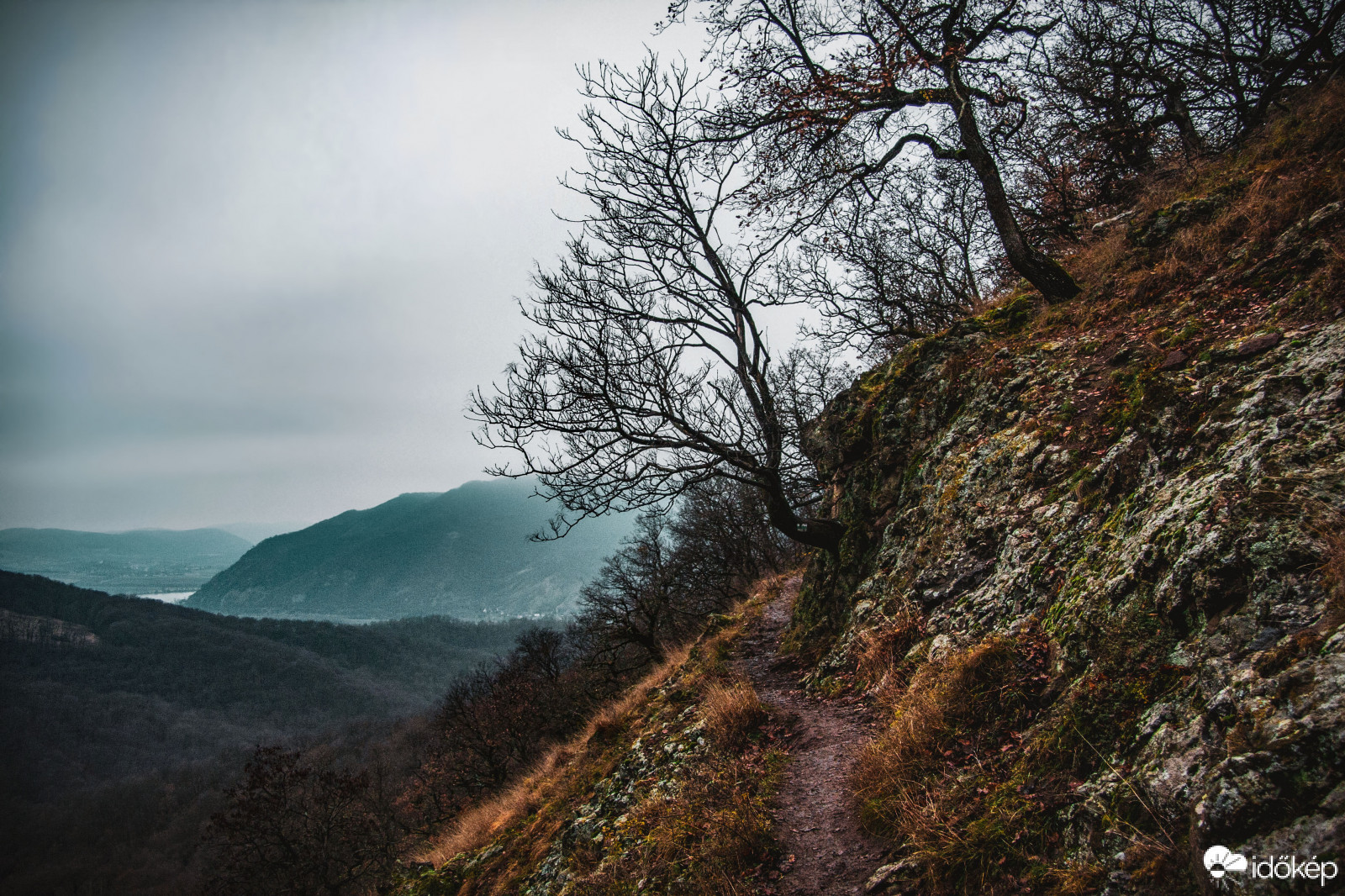 A Spartacus-ösvényen,Visegrádi-hegység,2020.12,19.