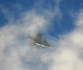 Felhők között gripen