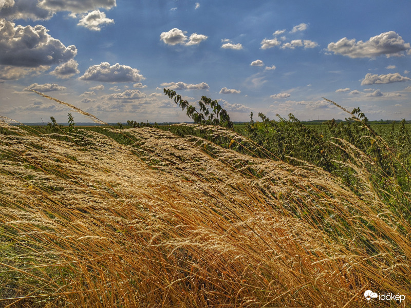 Időnként erős széllökések