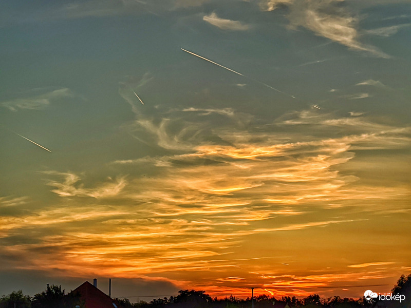 Napnyugta utáni percekben