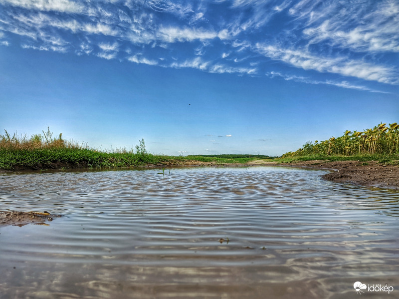 Ideiglenes víztározó