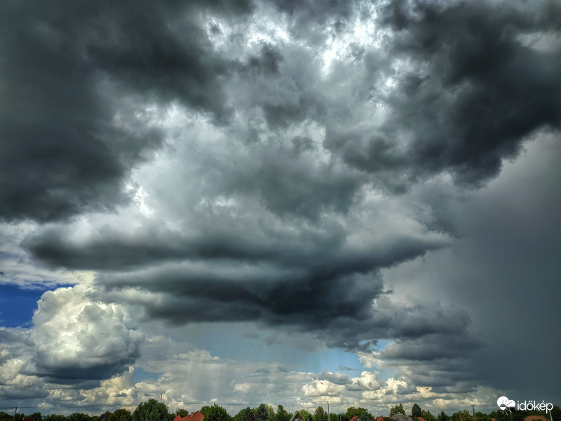 Burjánzó záporok, zivatarok