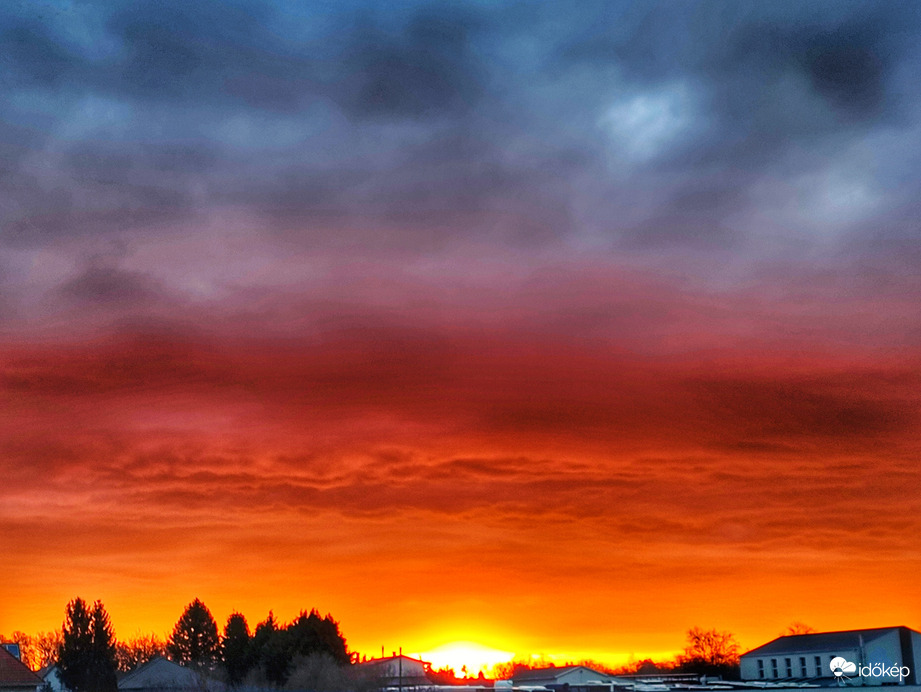 Tüzes produkció záró momentuma