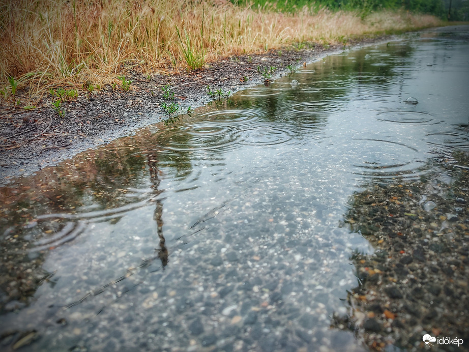 Megérkezett a várva várt csapadék :)