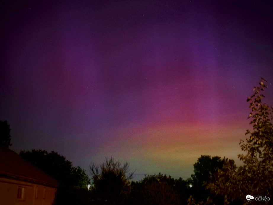 Ilyen volt a második fellángolás csúcspontja a felhők ellenére is