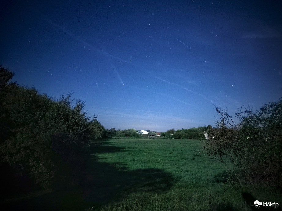 C/2023 A3 üstökös megfigyelése telihold napja előtt