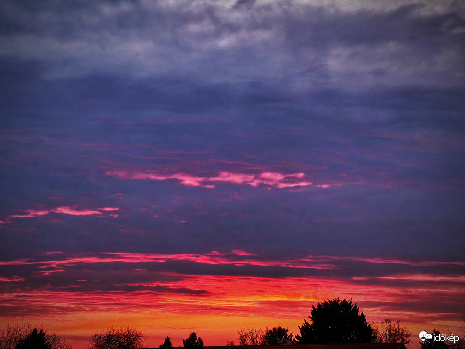 Egy kis színvarázs adódott a nap végére