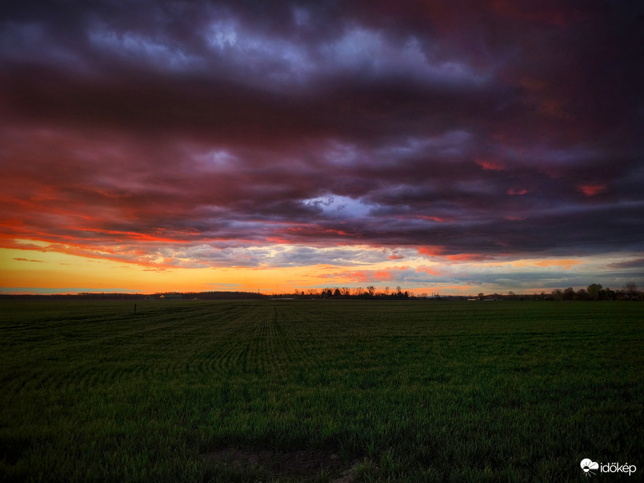Festői látvány március végén