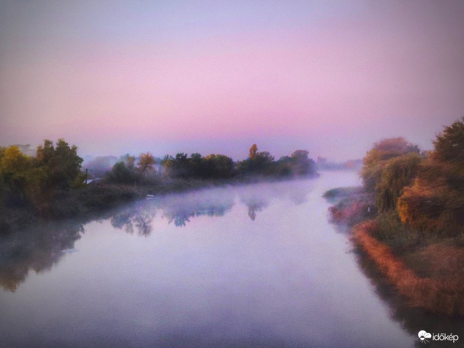 Ősz fátyolába rejtőző Ráckevei (Soroksári)-Duna