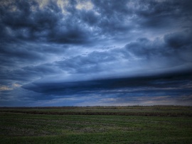 Látványosan futott be a front