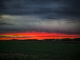 Minap tőlünk jóval messzebbre látszódott a naplemente varázsa