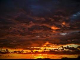 Lenyugvás percéhez érkezve