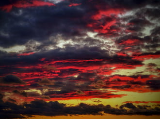 November csodás napbúcsújának végszava