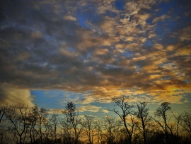 Naplementéhez készülődve