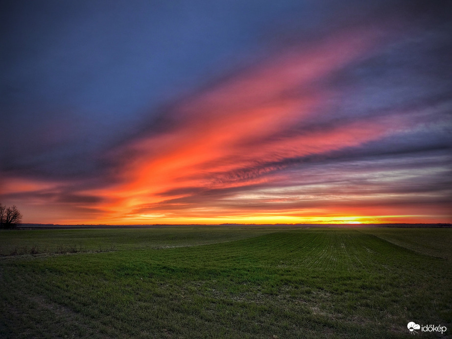 Szilveszter estére érkező hófelhők