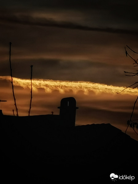 Kelvin-Helmholtz felhő(?) 