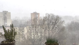 Hófúvás Sopron 2023-03-28