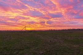 Hortobágyi naplemente 