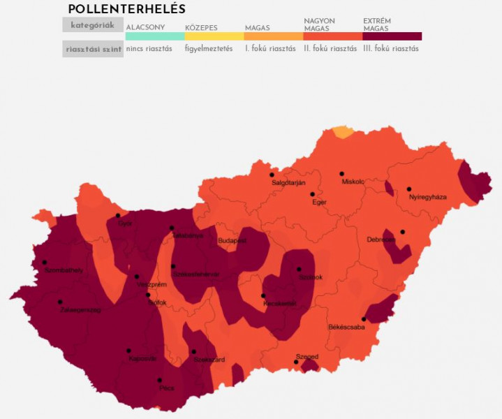 Parlagfű 08.29. 14 órai riasztás