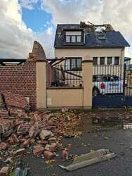 Tornádó pusztított vasárnap délután a franciaországi Conty-ban