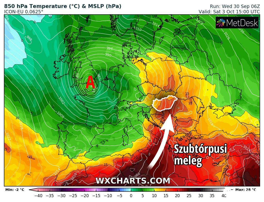 Nyári hőmérsékleteket tartogat a szombat