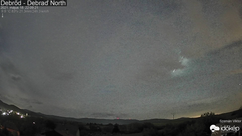 Esti tűzgömb kameráinkon