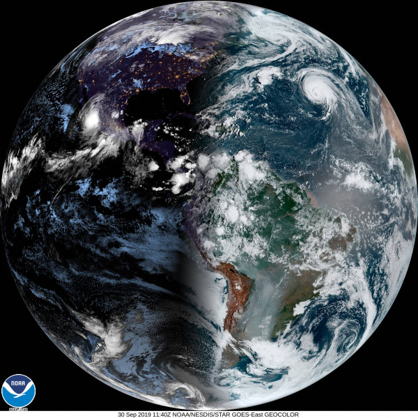 NOAA STAR GOES szept. 30.