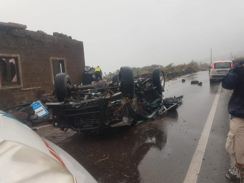 Tornádó pusztított Dél-Olaszországban - Fotó: Facebook/Andrea Gheller (Szicília, Pantelleria)