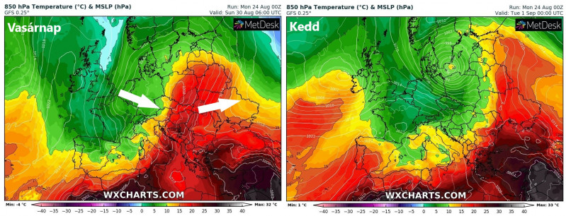 Forrás: WXCharts.com