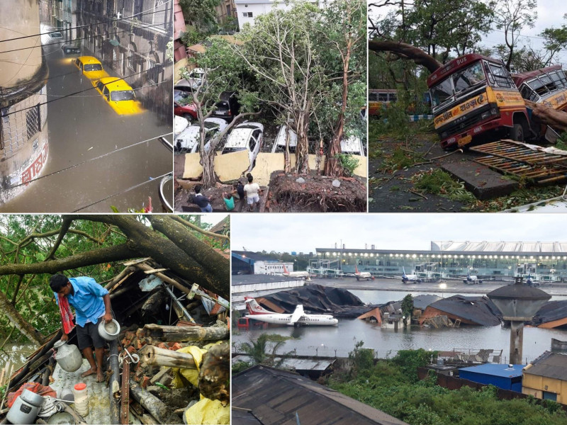 Bangladesben és Indiában pusztít az Amphan