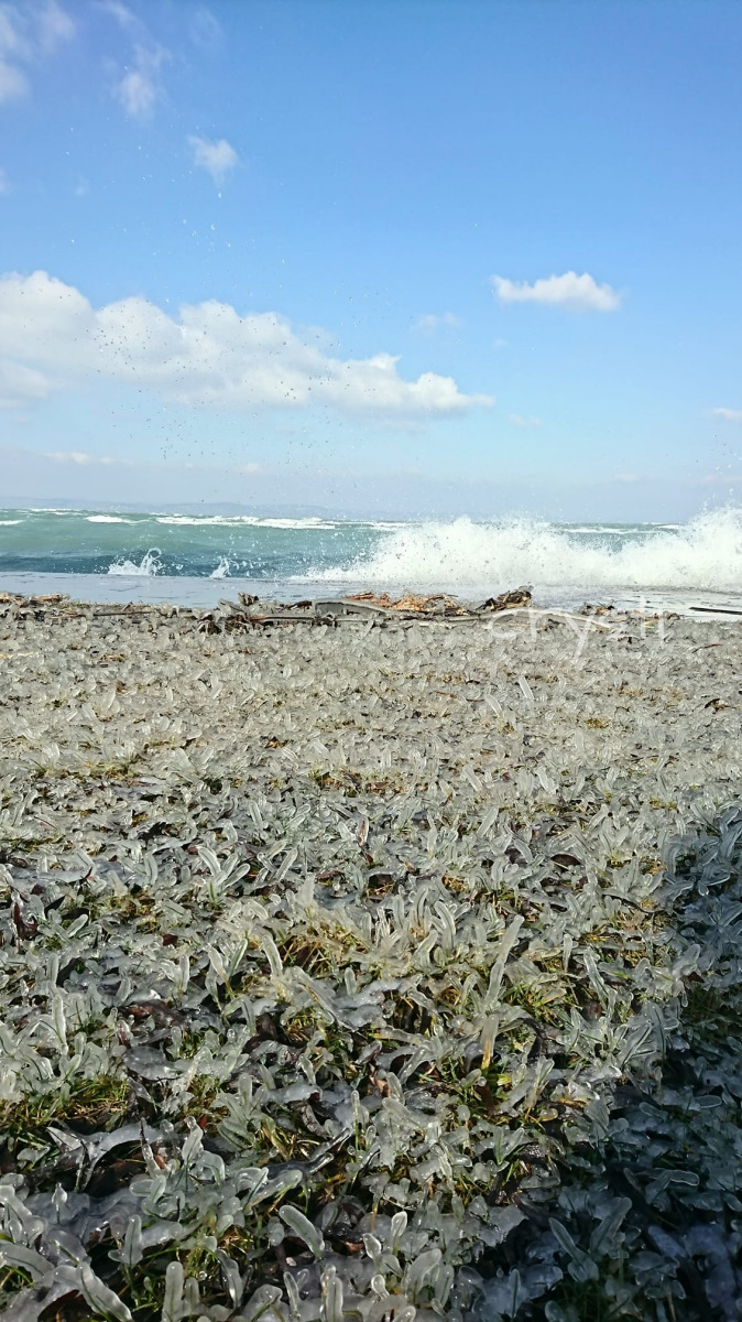 Jéggel borítja be a Balaton a déli partot