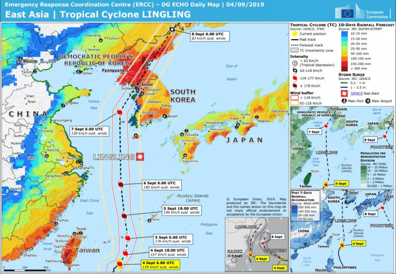 Gdacs.org (Lingling tájfun)